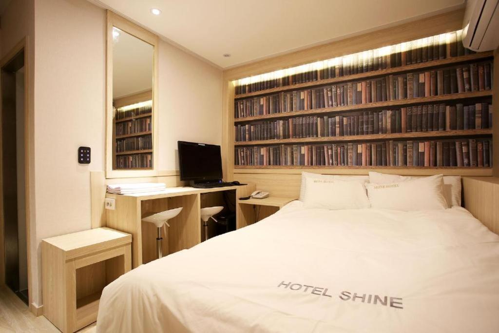 Shine Hotel Seúl Exterior foto